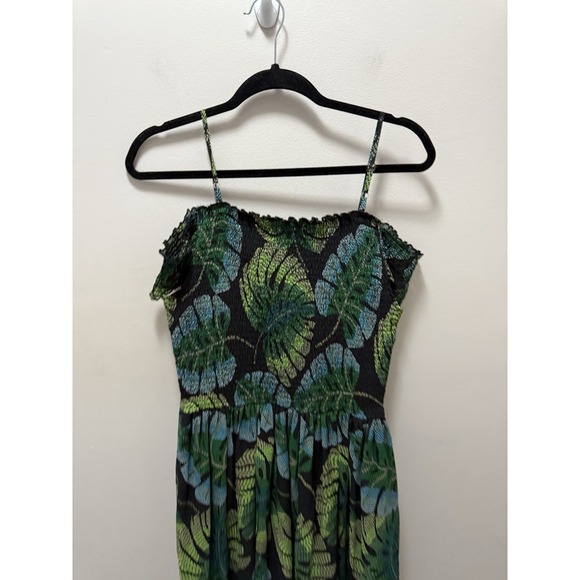 Children's Place Mommy And Me Palm Tropical Maxi Smocked Dress Small - Picture 6 of 11